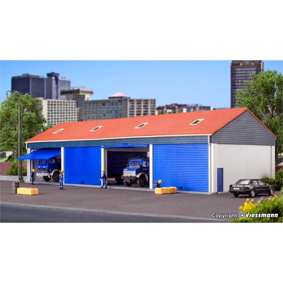 Kibri 38136 Garagen für 4 LKW - H0 (1:87)