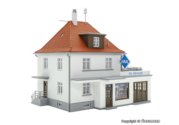 Kibri 38202 Wohnhaus mit Werkstatt - H0 (1:87) | Bild 3
