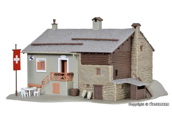 Kibri 38811 Berggasthaus Steinbock in Grevasalvas - H0 (1:87) | Bild 3