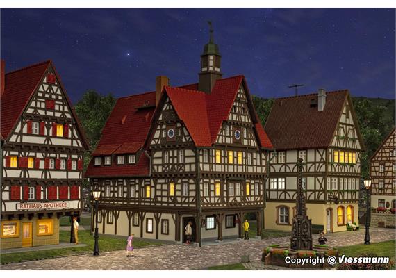 Kibri 38907 Rathaus in Bad Urach - H0 (1:87) | Bild 2