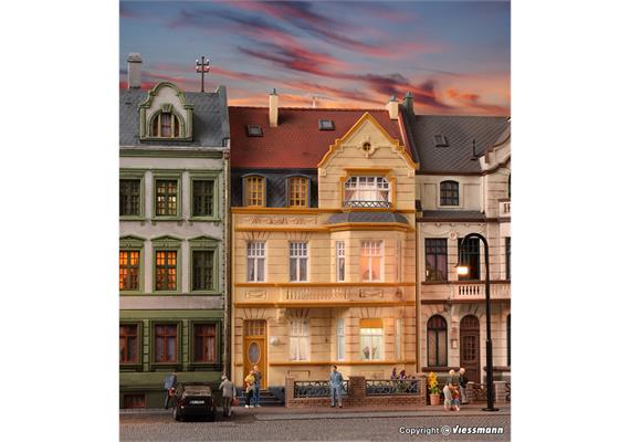Kibri 39101 Bürgerhaus mit Erker in Bonn - Bausatz - H0 (1:87) | Bild 2