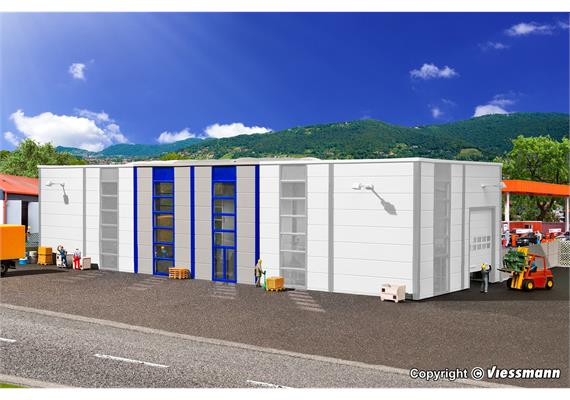 Kibri 39251 Erweiterungs-Set für Lager-/ Industriehalle 39250, H0 (1:87) | Bild 1