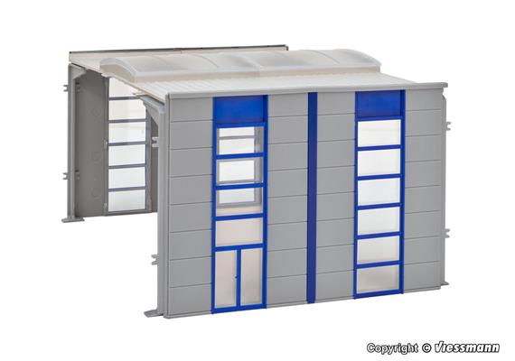 Kibri 39251 Erweiterungs-Set für Lager-/ Industriehalle 39250, H0 (1:87) | Bild 2