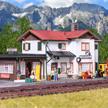 Kibri 39496 Bahnhof Maienfeld inklusive Hausbeleuchtungs- Startset - H0 (1:87) | Bild 3