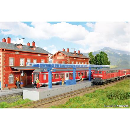 Kibri 39549 Moderner Bahnsteig für C-Gleis - H0 (1:87)