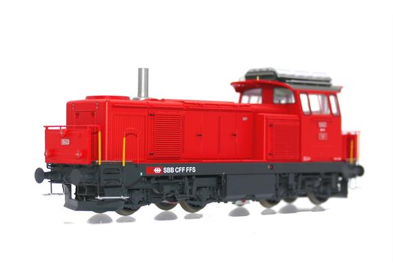 L.S. Models 17069S Diesellok Bm 4/4 verkehrsrot mit Signum verkürzt & Kamin SBB DCC/Sound | Bild 2