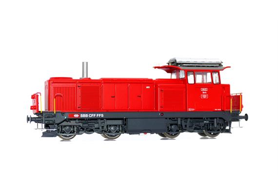L.S. Models 17069S Diesellok Bm 4/4 verkehrsrot mit Signum verkürzt & Kamin SBB DCC/Sound | Bild 1