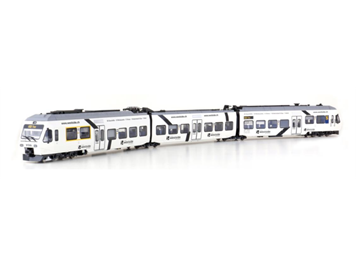 L.S.Models 17203DCS BLS RABe 525 NINA 3teilig Westside Ep V, DC 2L, DCC/Sound - H0 (1:87)