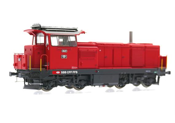 L.S. Models 17568 Diesellok Bm 4/4 feuerrot mit Signum und Kamin SBB HO | Bild 4