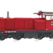 L.S. Models 17568 Diesellok Bm 4/4 feuerrot mit Signum und Kamin SBB HO | Bild 1