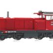 L.S. Models 17568 Diesellok Bm 4/4 feuerrot mit Signum und Kamin SBB HO | Bild 1