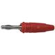 Laborstecker 4 mm rot