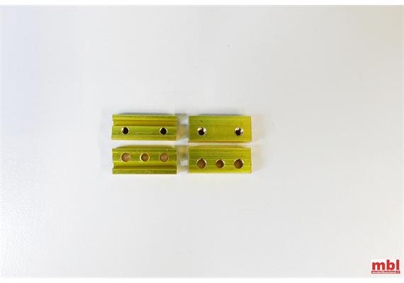 LEBU 18.SVB Schienen-Schraubverbinder 20 mm (10 Stück, ohne Schrauben) | Bild 2