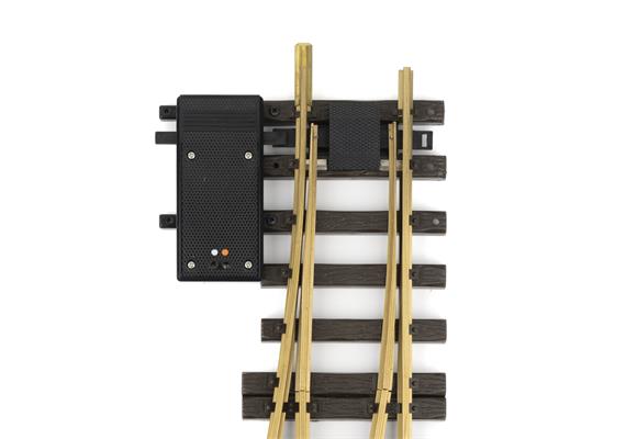 LGB 16050 Elektrische Weiche, rechts, R3, 22,5° - Spur G IIm (1:22,5) | Bild 3