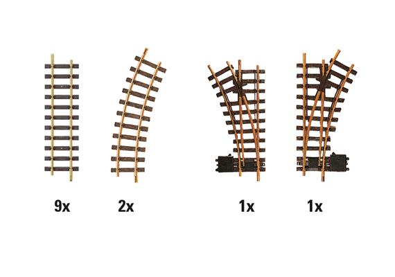 LGB 19902 Bahnhof-Gleis-Set - Spur G IIm (1:22,5) | Bild 3