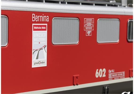 LGB 22042 RhB Elektrolok Ge 4/4I 602 rot "Bernina 75 Jahre Ge 4/4" - Spur G IIm | Bild 3