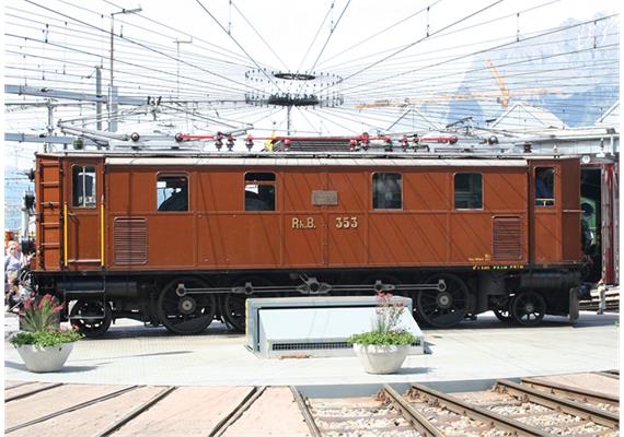 LGB 22064 RhB E-Lok Ge 6/6 II, 703, rot, "St. Moritz", digital mfx/DCC/MM/Sound - G IIm | Bild 5