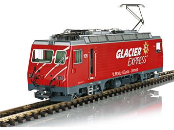 LGB 23101 MGB HGe 4/4II "Glacier Express" Zahnradlok - Spur G IIm (1:22.5)