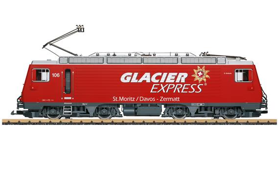 LGB 23101 MGB HGe 4/4II "Glacier Express" Zahnradlok - Spur G IIm (1:22.5) | Bild 2
