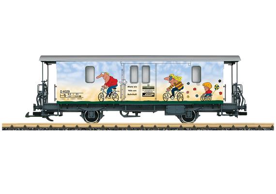 LGB 34555 RhB Fahrradwagen - Spur G IIm (1:22,5) | Bild 2