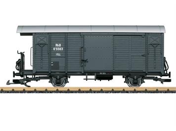 LGB 43814 RhB gedeckter Güterwagen der Bauart K 1 - Spur G IIm (1:22,5)