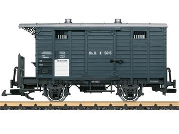 LGB 45302 RhB gedeckter Güterwagen K1 5615 - Spur G IIm (1:22,5)