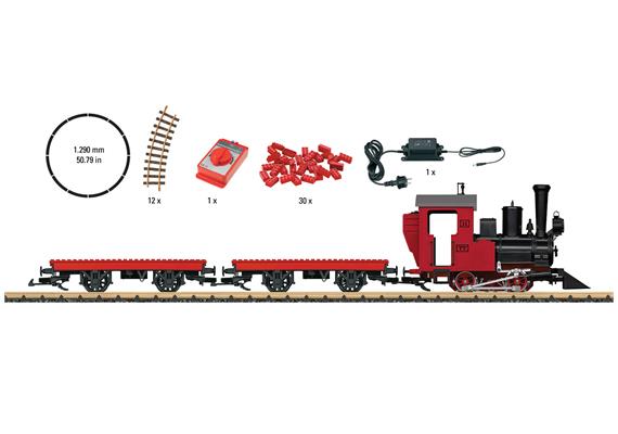 LGB 90463 Startset Bausteinzug, analog - Spur G IIm (1:22,5) | Bild 2