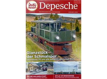 LGB Depesche, das Magazin für LGB Freunde, Ausgabe 1/2022