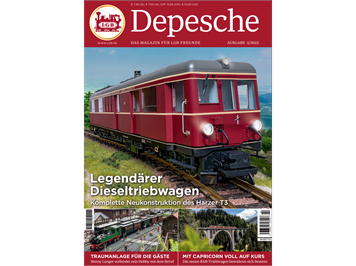LGB Depesche, das Magazin für LGB Freunde, Ausgabe 2/2022