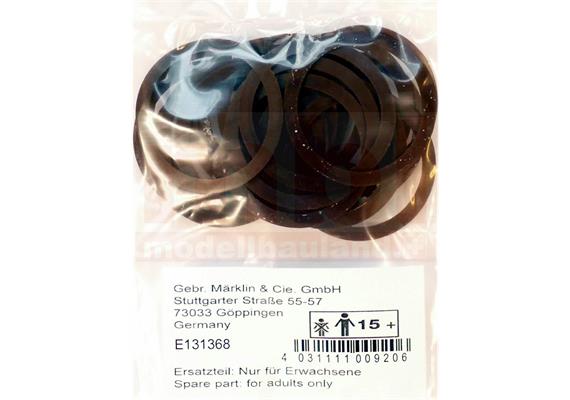 LGB E131368 Haftreifen (alt Art.Nr. 2018/4, 69184), Inhalt: 20 Stück, Spur G IIm (1:22,5)