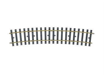Märklin 1 59074 gebogenes Gleis, Radius 1.550 mm. 15°. (H1100)
