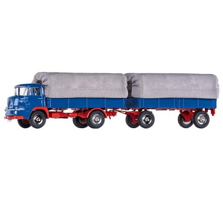 Märklin 18040 Krupp Frontlenker LKW mit Anhänger und Planenaufbauten - ca. 1:45