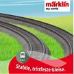 Märklin 23180 Kunststoffgleis gerade 180 mm, 6 Stück - H0 (1:87) | Bild 3