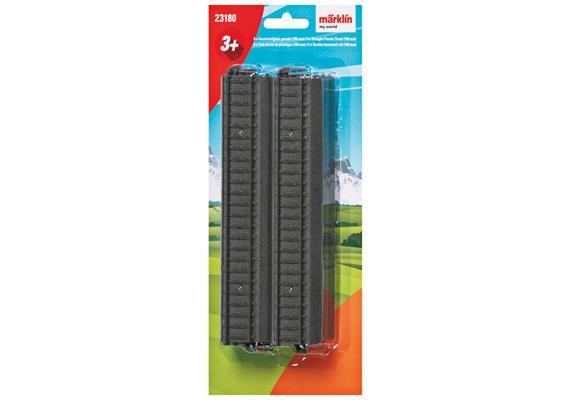Märklin 23180 Kunststoffgleis gerade 180 mm, 6 Stück - H0 (1:87) | Bild 2