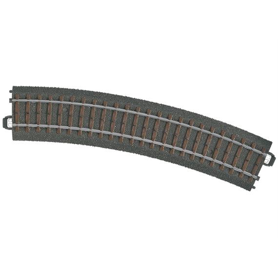 Märklin 24224 C-Gleis gebogen R2 = 437,5 mm / 24,3°, Weichenbogen - H0 (1:87)