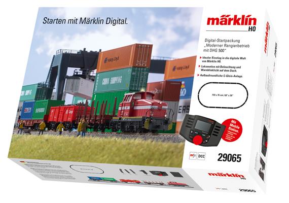 Märklin 29065 Digital-Startpackung "Moderner Rangierbetrieb mit DHG 500" - H0 (1:87) | Bild 1