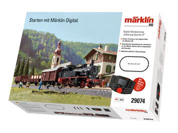 Märklin 29074 Digital-Startpackung mit BR 74 "Güterzug Epoche III - H0 (1:87)