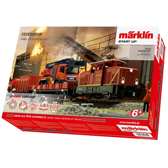 Märklin 29722 Märklin Start up - Startpackung "Feuerwehr" - H0 (1:87)