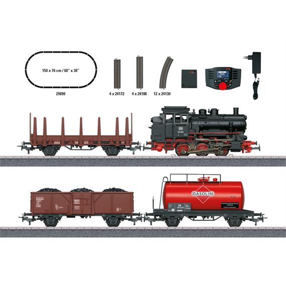 Märklin 29890 Digital-Startpackung "Güterzug mit BR 89.0" - digital mfx/MM/DCC - H0