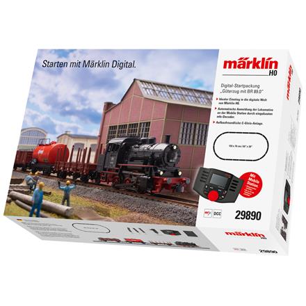 Märklin 29890 Digital-Startpackung "Güterzug mit BR 89.0" - digital mfx/MM/DCC - H0