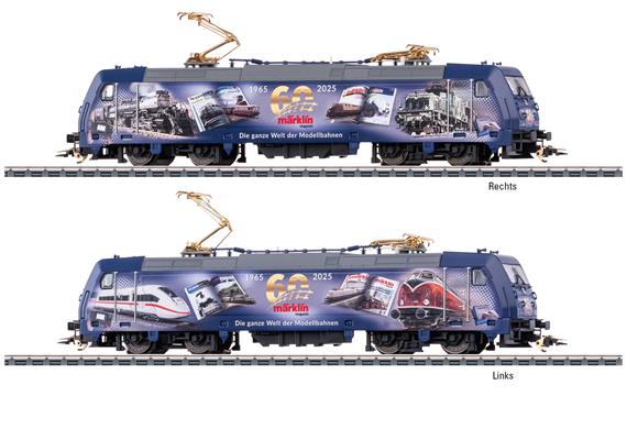 Märklin 36060 E-Lok BR 185.2 "60jährigen Jubiläums des Märklin Magazins", AC 3L, mfx Sound | Bild 3