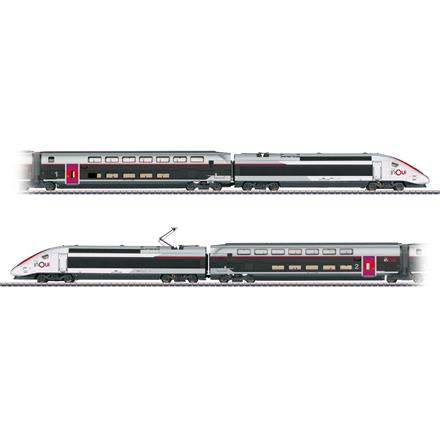 Märklin 37798 Hochgeschwindigkeitszug TGV INOUI, 4-teilig, AC 3L, digital mfx+/Sound - H0
