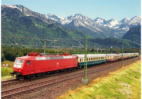 Märklin 37829 E-Lok BR 120.1 der DB AG, orientrot, AC 3L, digital mfx+ mit Sound - H0 | Bild 3