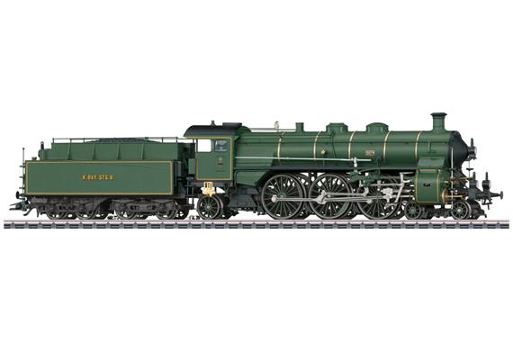 Märklin 39435 Dampflokomotive S 3/6 K.Bay.Sts.B. "Hochhaxige", AC 3L, mfx+/Sound - H0