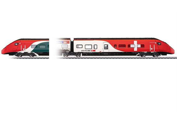 Märklin 39811 SBB Triebzug RABe 501 Giruno, 7-teilig , mfx+/MM/DCC mit Sound - H0 (1:87) | Bild 4