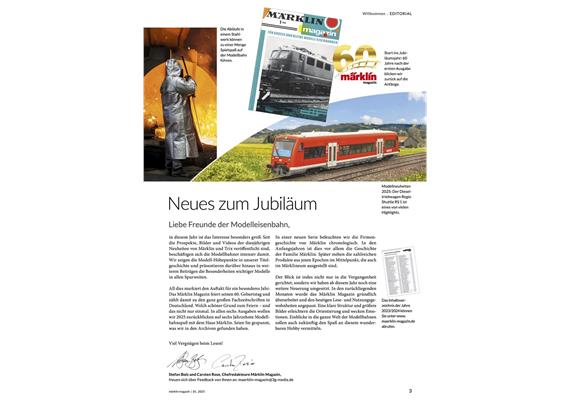 Märklin 399035 Märklin Magazin 01/2025 D | Bild 2