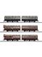 Märklin 42047 Drei 3-achsige Abteilwagen-Set KPEV, mit LED Innenbeleuchtung - H0 (1:87)