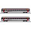 Märklin 42154 SBB Schnellzugwagen-Set EW IV A, 2-teilig - H0 (1:87)