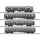 Märklin 42525 Reisezugwagen-Set zur Dampflok 12.11 der ÖBB, 4-teilig - H0 (1:87)