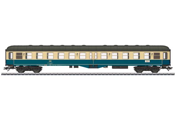 Märklin 43165 DB Reisezugwagen Bylb 421, mit LED-Innenbeleuchtung 2. Klasse, - H0 (1:87)